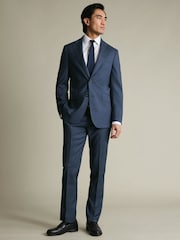 Charles Tyrwhitt Blue Italian Suit Jacket - Image 2 of 6