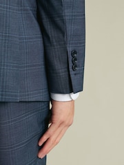 Charles Tyrwhitt Blue Italian Suit Jacket - Image 4 of 6