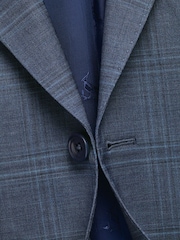 Charles Tyrwhitt Blue Italian Suit Jacket - Image 6 of 6
