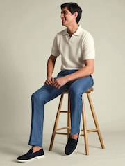 Charles Tyrwhitt Blue Linen Trousers - Image 8 of 10