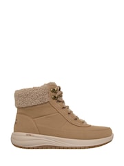 Skechers Brown On-The-Go Stellar Meadow Ankle Boots - Image 1 of 3