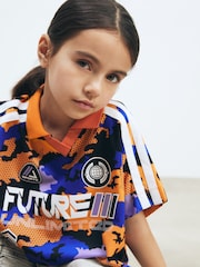Purple/Orange Football Top (3-12yrs) - Image 4 of 7