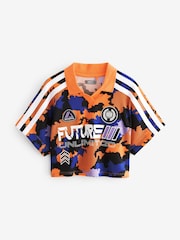 Purple/Orange Football Top (3-12yrs) - Image 5 of 7