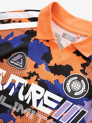 Purple/Orange Football Top (3-12yrs) - Image 7 of 7