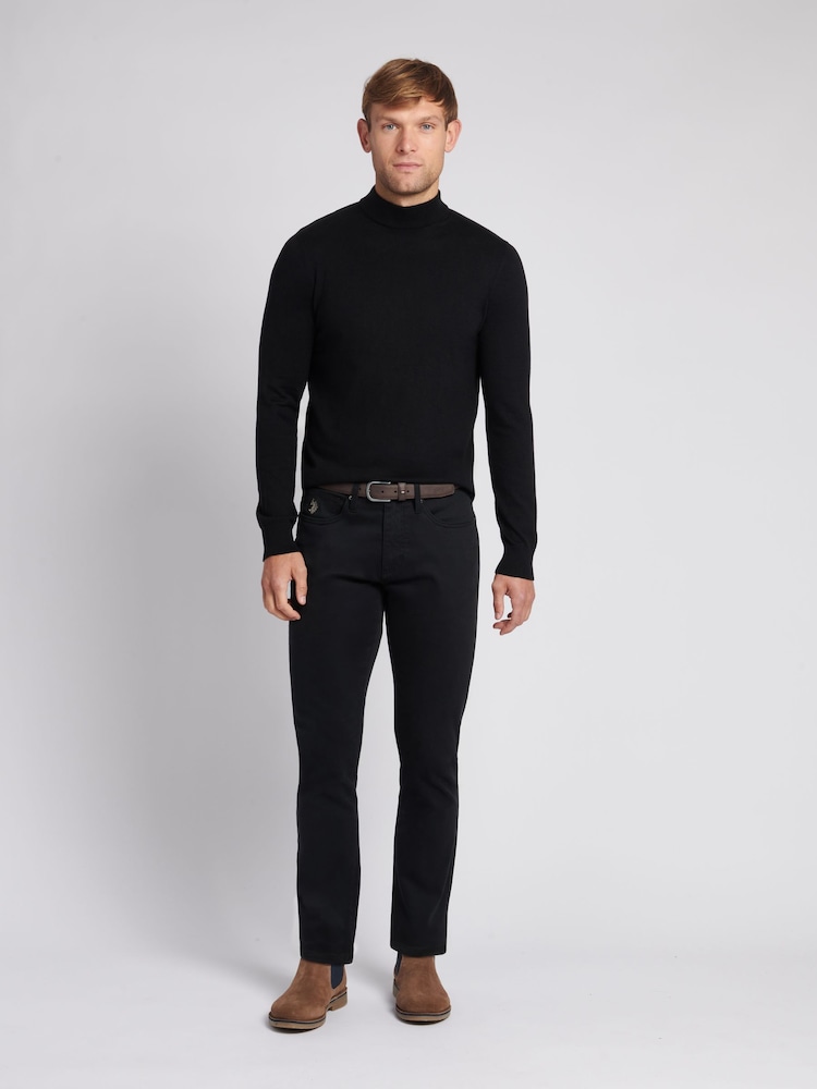 U.S. Polo Assn. Black Turtleneck Mens Jumper - Image 3 of 9