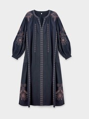 East Blue Reni Broderie Dress - Image 5 of 5