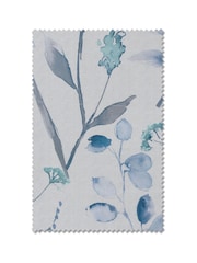 Blue Isla Floral Blue Made to Measure Roman 100% Cotton Blind - Image 6 of 6