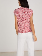 Baukjen Red Joyce Blouse with Lenzing™ Ecovero™ - Image 2 of 6