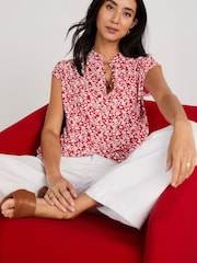 Baukjen Red Joyce Blouse with Lenzing™ Ecovero™ - Image 3 of 6