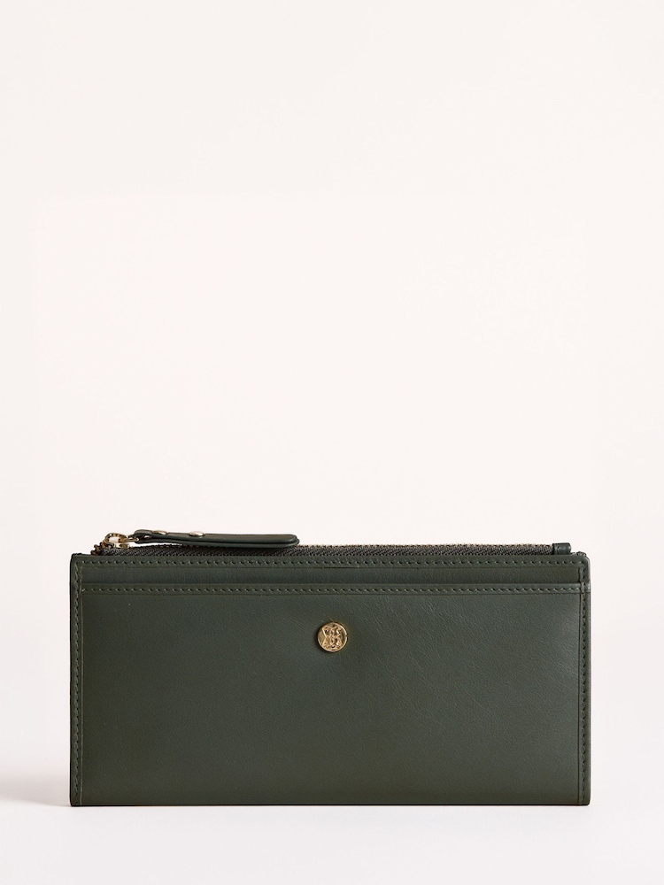 ירוק - Lakeland Leather Grasmere Leather Purse - תמונה 1 מתוך 5 ירוק - Lakeland Leather Grasmere Leather Purse - תמונה 1 מתוך 5