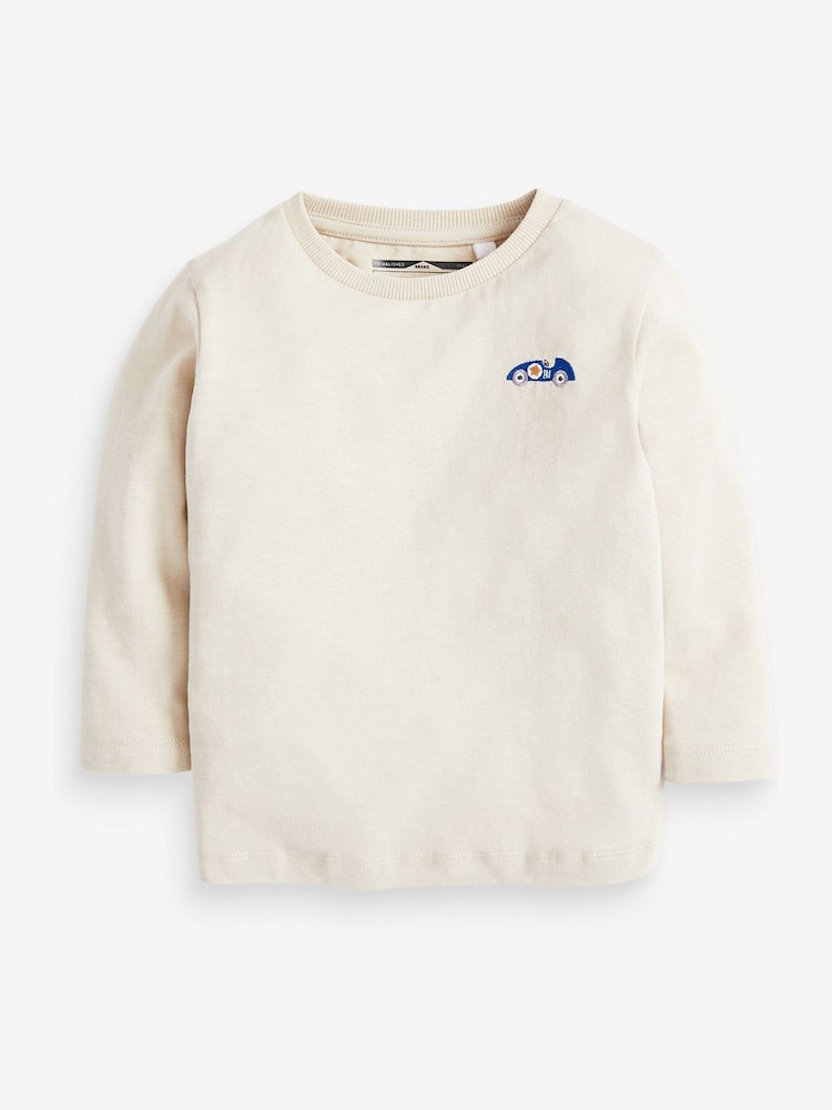 Mineral Long Sleeve T-Shirts 5 Pack (3mths-7yrs) - Image 2 of 8