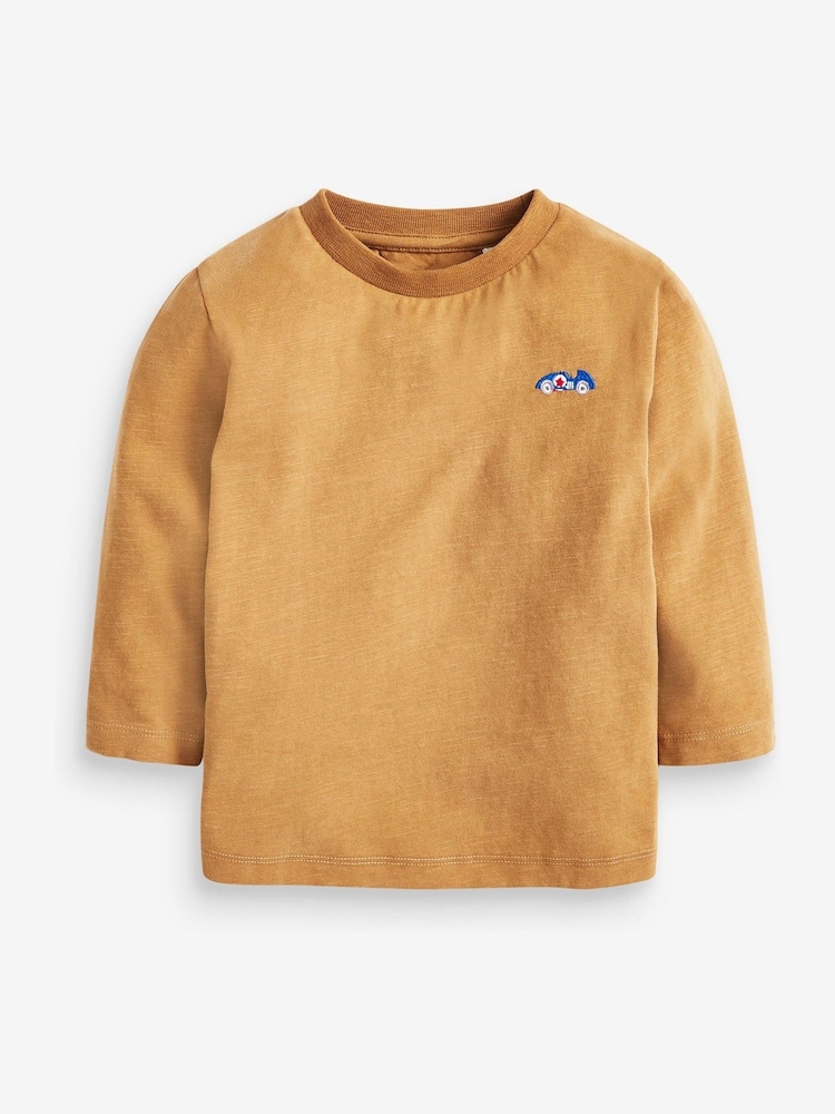 Mineral Long Sleeve T-Shirts 5 Pack (3mths-7yrs) - Image 5 of 8