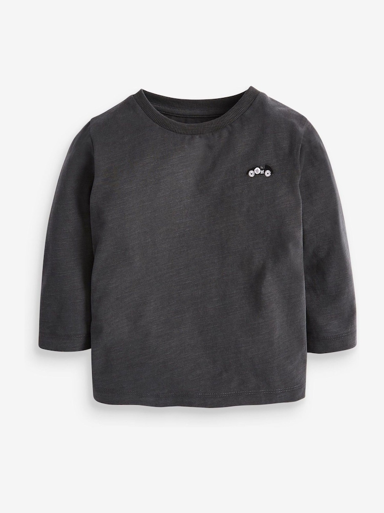 Mineral Long Sleeve T-Shirts 5 Pack (3mths-7yrs) - Image 7 of 8