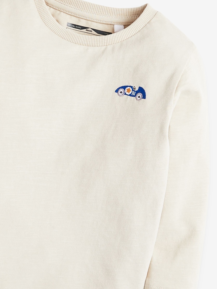 Mineral Long Sleeve T-Shirts 5 Pack (3mths-7yrs) - Image 8 of 8