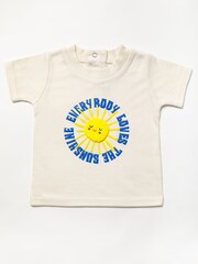 Lily & Jack Blue Cotton Blend T-Shirt and Shorts Set - Image 2 of 3
