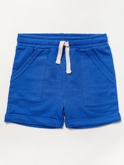 Lily & Jack Blue Cotton Blend T-Shirt and Shorts Set - Image 3 of 3
