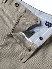 Charles Tyrwhitt Brown Linen Trousers - Image 10 of 10