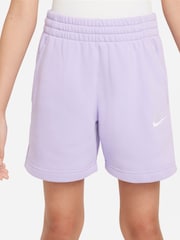 Пурпурный - Шорты с флисовой изнанкой Nike Club - Image 3 of 6