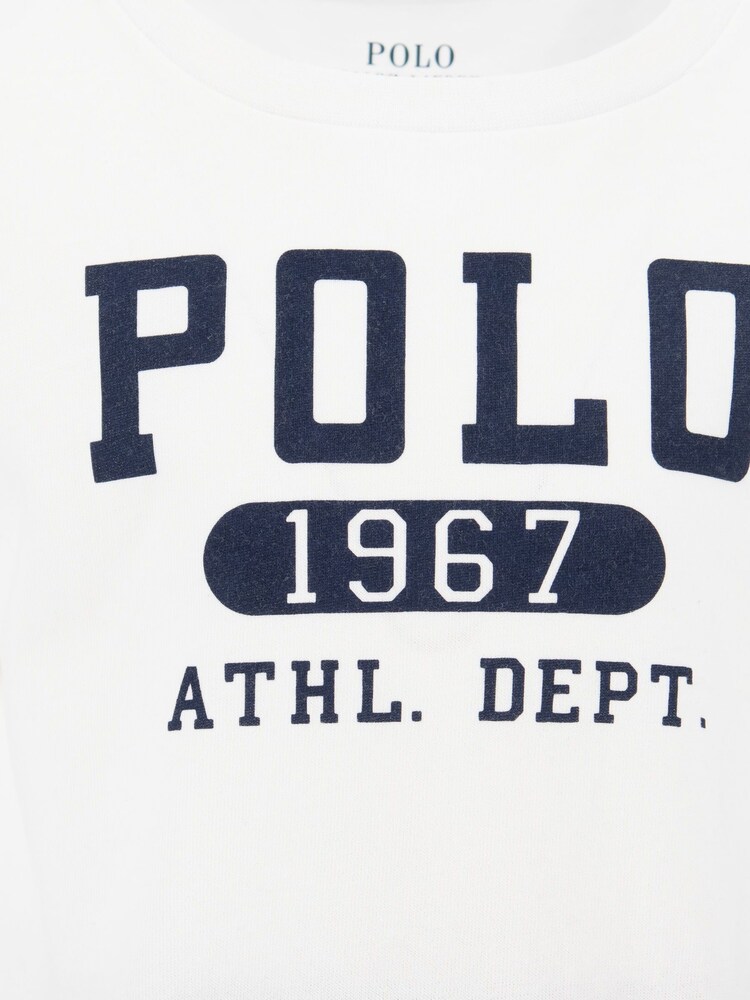 Polo Ralph Lauren Blue Logo Top  And Trousers Set - Image 4 of 4