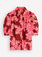 Boden Pink Penelope Viscose Top - Image 5 of 5