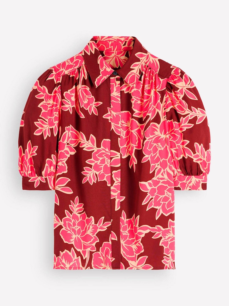 Boden Pink Penelope Viscose Top - Image 5 of 5 Boden Pink Penelope Viscose Top - Image 5 of 5