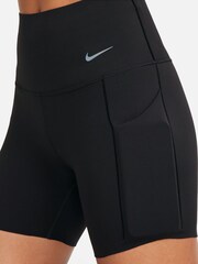 Nike Black Universa High Waisted 5 Cycling Shorts - Image 6 of 9