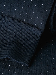 Charles Tyrwhitt Blue Micro Dash Socks - Image 2 of 2