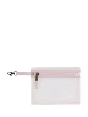 Polo Ralph Lauren Pink Pony Logo PU Tote Bag With Pouch - Image 4 of 7