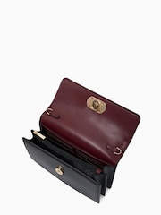Dune London Black Sapphire Branded Phone Cross-Body Bag - Image 5 of 6