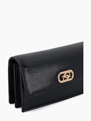 Dune London Black Sapphire Branded Phone Cross-Body Bag - Image 6 of 6