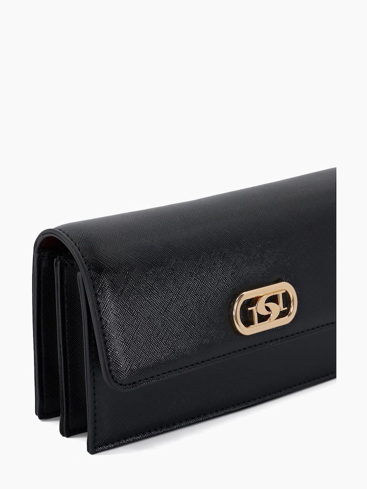 Dune London Black Sapphire Branded Phone Cross-Body Bag - Image 6 of 6