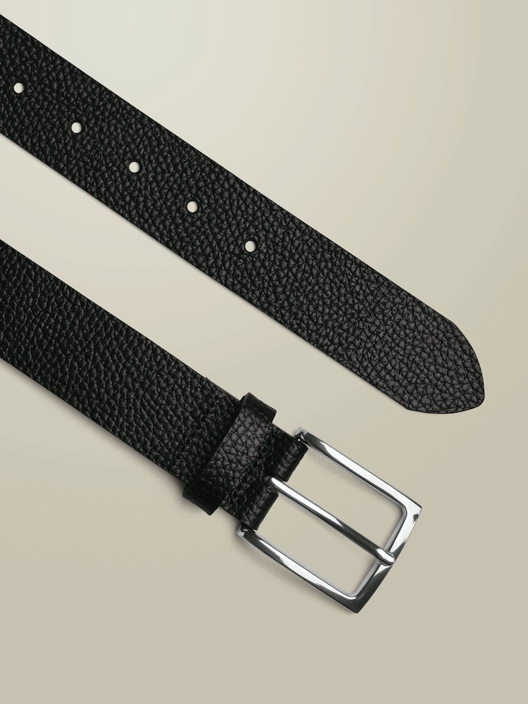 Charles Tyrwhitt Black Made In England Leather Chino Belt - Image 2 of 2