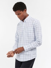 Barbour® White Bradwell Tattersall Check Shirt - Image 1 of 5