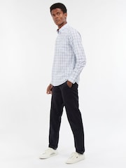 Barbour® White Bradwell Tattersall Check Shirt - Image 4 of 5