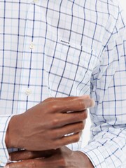Barbour® White Bradwell Tattersall Check Shirt - Image 5 of 5