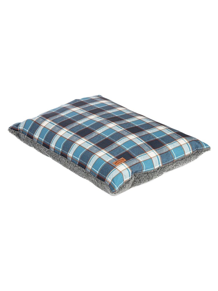 FatFace Blue 100% Cotton Fleece Check Deep Duvet - Image 2 of 3 FatFace Blue 100% Cotton Fleece Check Deep Duvet - Image 2 of 3