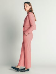 Boden Pink Dartmouth Cotton Blazer - Image 4 of 6