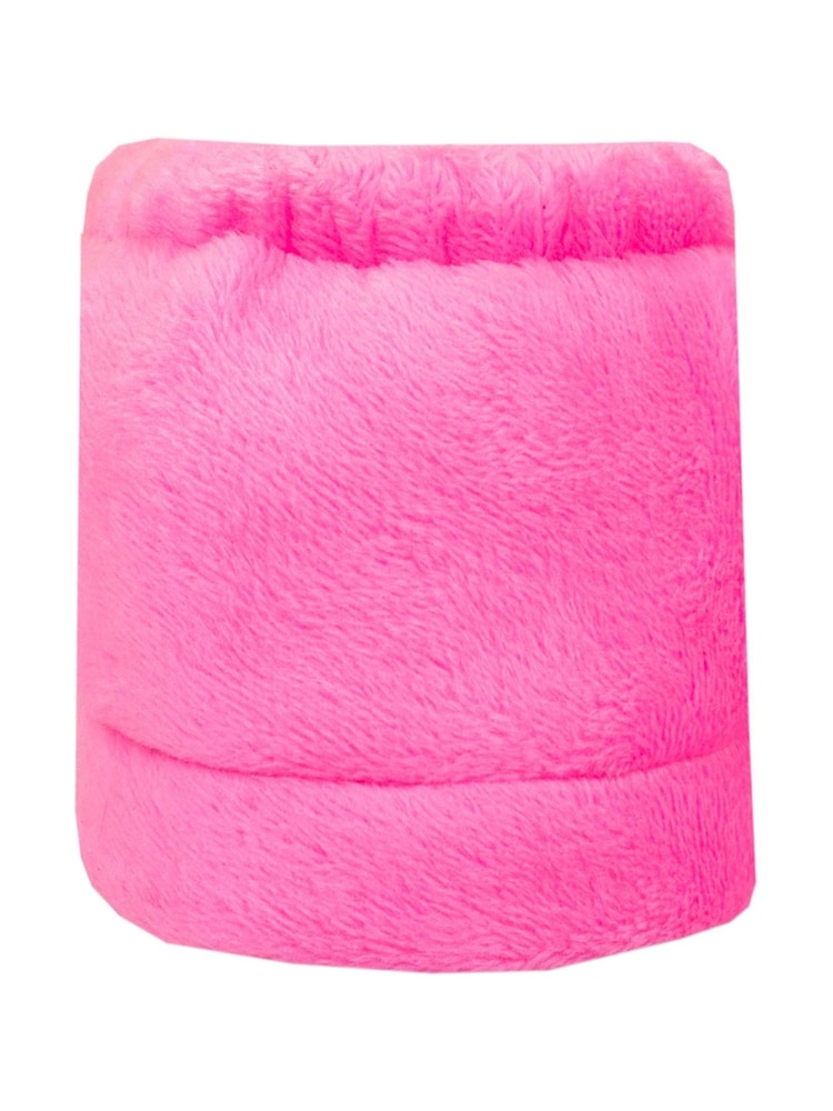 Character Pink Barbie Fleece Slippers - Image 5 of 5