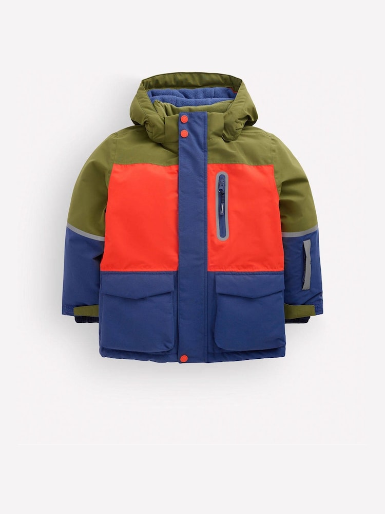 Boden Green All-weather Waterproof Coat - Image 1 of 5 Boden Green All-weather Waterproof Coat - Image 1 of 5
