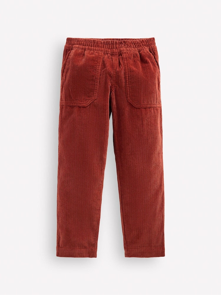 Boden Brown Pull-on Cord Trousers - Image 1 of 3 Boden Brown Pull-on Cord Trousers - Image 1 of 3