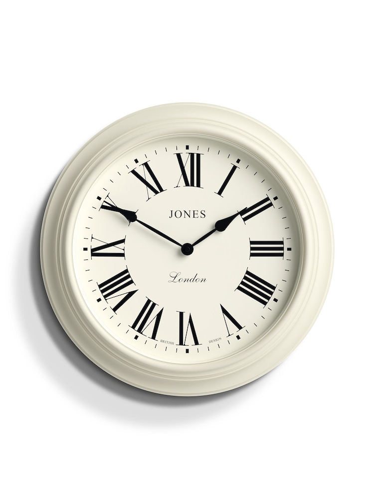Jones Clocks Grey A Classic Wall Clock - Image 2 of 4