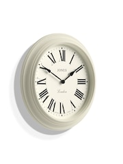 Jones Clocks Grey A Classic Wall Clock - Image 3 of 4