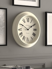 Jones Clocks Grey A Classic Wall Clock - Image 4 of 4
