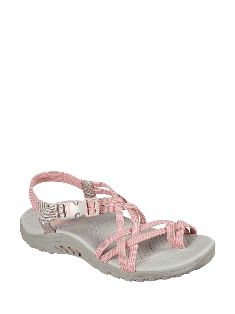 Buy Skechers Pink Reggae Irie Mon Sandals from Next Slovakia