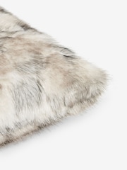 Monochrome Baxter Faux Fur Cushion - Image 5 of 5