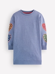 Boden Blue Ami Relaxed Sweatshirt Dress - Image 1 of 3