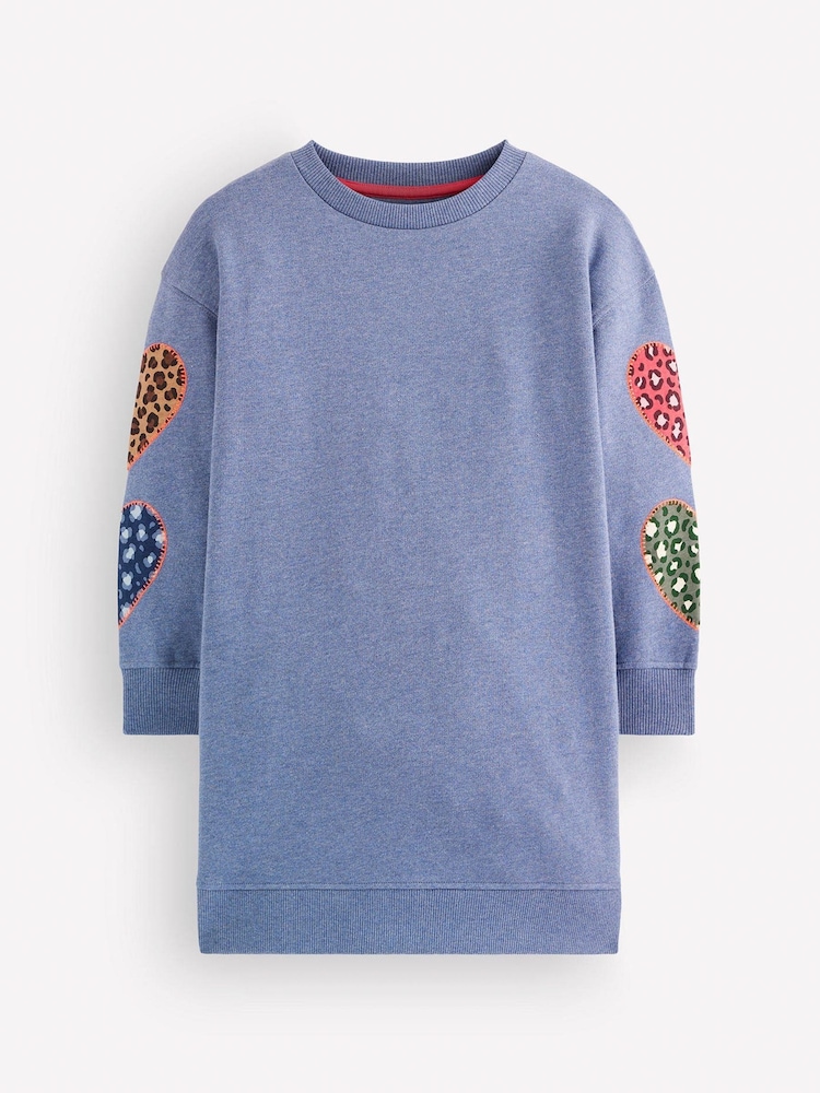 Boden Blue Ami Relaxed Sweatshirt Dress - Image 1 of 3