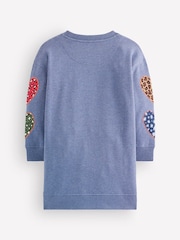 Boden Blue Ami Relaxed Sweatshirt Dress - Image 2 of 3