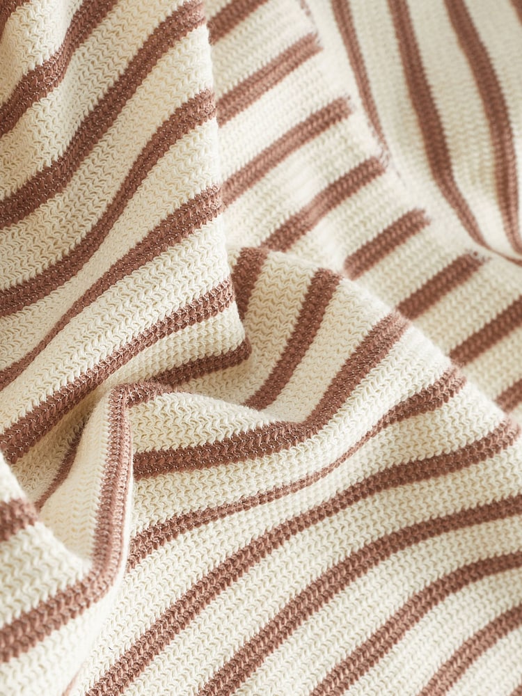Neutral/Tan Lightweight Summer Zip Through Hoodie - Image 9 of 9