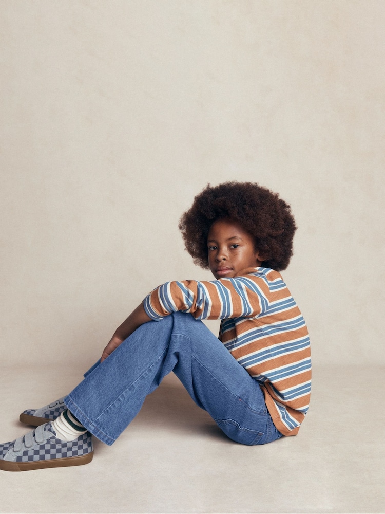 Boden Blue Easy Straight Jeans - Image 1 of 8 Boden Blue Easy Straight Jeans - Image 1 of 8